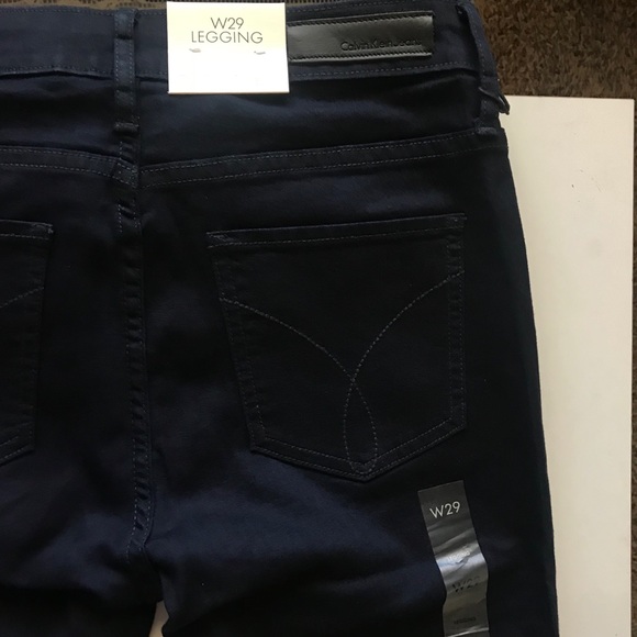 Calvin Klein Denim Leggings 😍😍😍 - Picture 3 of 8